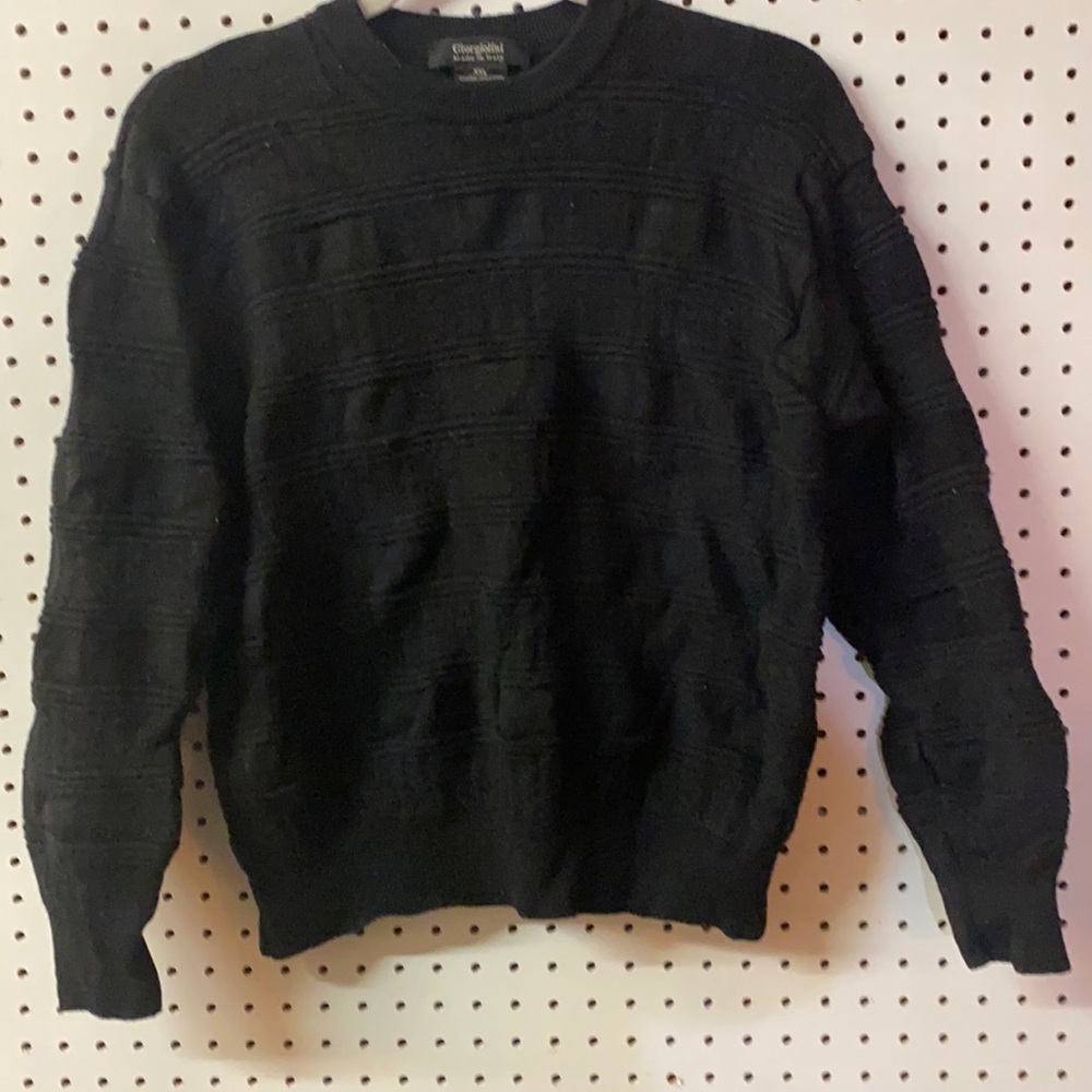Giorgiolini black mock neck sweater